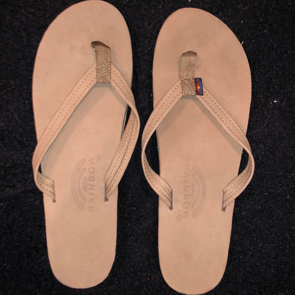 Light Brown Rainbow Sandals